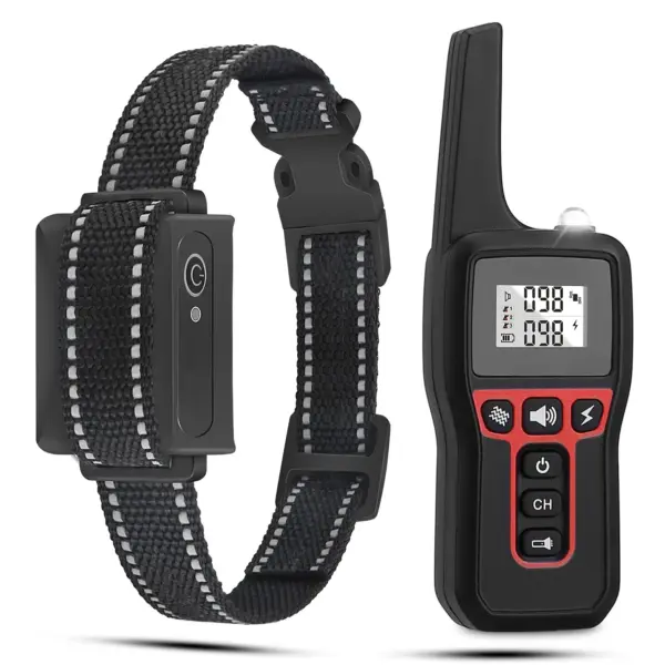 3280FT Dog Training Collar IP67 Waterproof Pet Beep Vibration Electric Shock Collar - Image 12