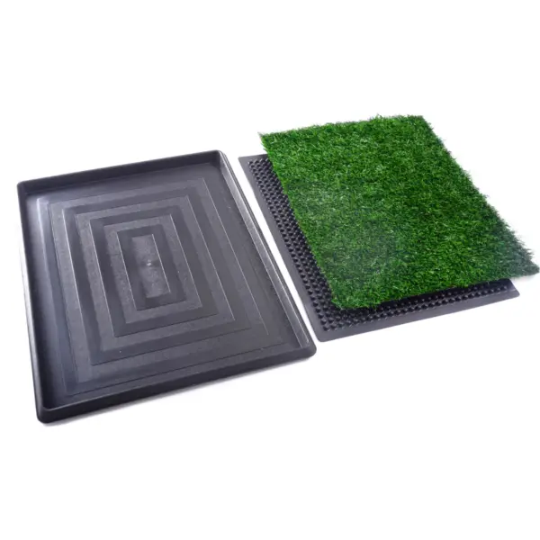 Artificial Dog Grass Mat, Indoor Potty Training, Pee Pad for Pet - Image 9