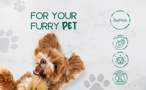BeNat Pets. All-Natural Pet Shampoo Bar. Oat. 5.8 oz. - Image 3