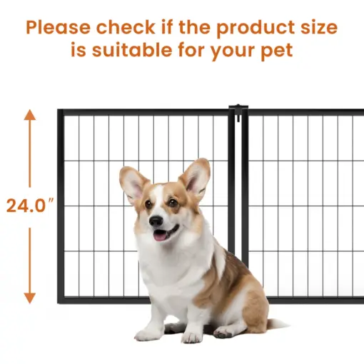 Dog Crate 47.2" Dog Kennel for Small Medium Dogs, Puppy Dog Playpen with Top, Pet Cage, Indoor, Black.47.2"L x 22"W x 24"H. - Image 17