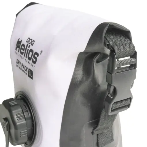 Dog Helios 'Grazer' Waterproof Outdoor Travel Dry Food Dispenser Bag - White - Image 4