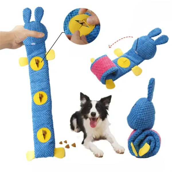 Dog Puzzle Toys Squeaky Plush Snuffle Dog Toy Game IQ Training Foraging Molar Puppy Toy for Small Medium Large Dogs Pet Products - Image 5