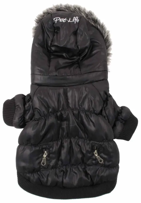 Metallic Fashion Pet Parka Coat - Image 4