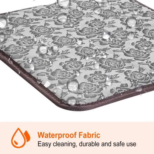 Pet Heating Pad Dog Cat Electric Heating Mat Waterproof Adjustable Warming Blanket - Image 5