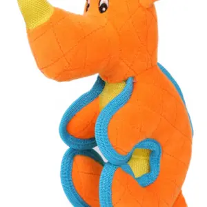 Pet Life Cartoon Funimal Plush Animal Squeak Chew Tug Dog Toy