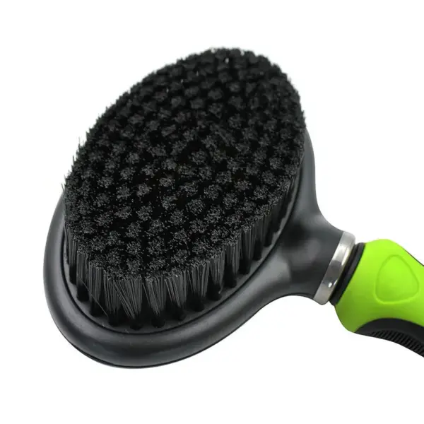 Pet Life Flex Series 2-in-1 Dual-Sided Slicker and Bristle Grooming Pet Brush - Image 6