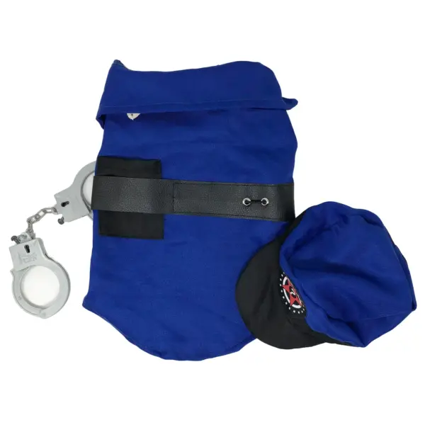 Pet Life 'Pawlice Pawtrol' Police Pet Dog Costume Uniform - Image 3