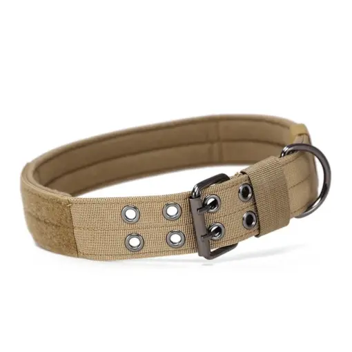 Super strong large dog collar with D-Ring & Buckle Collars Medium sized dog Golden haired horse dog Fierce dog collar - Image 7