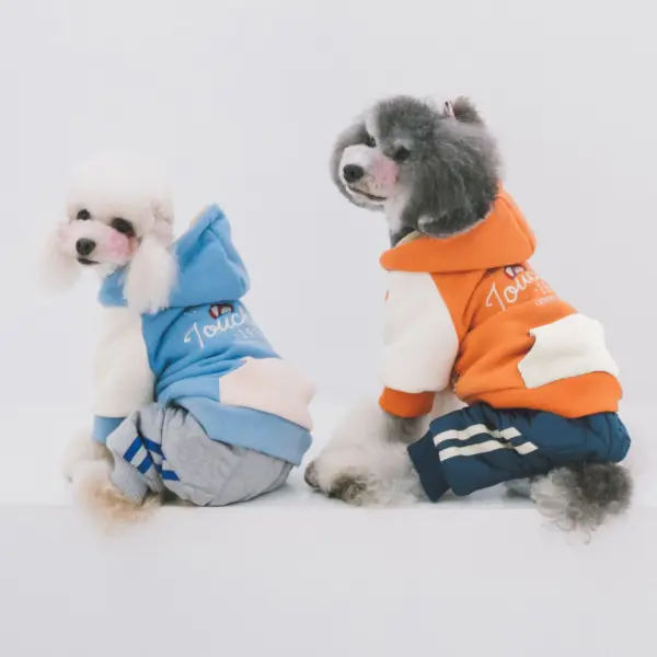 Touchdog 'Heritage' Soft-Cotton Fashion Dog Hoodie - Image 3