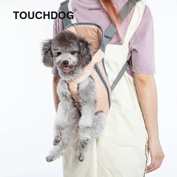 Touchdog 'Wiggle-Sack' Fashion Designer Front and Backpack Dog Carrier - Image 2