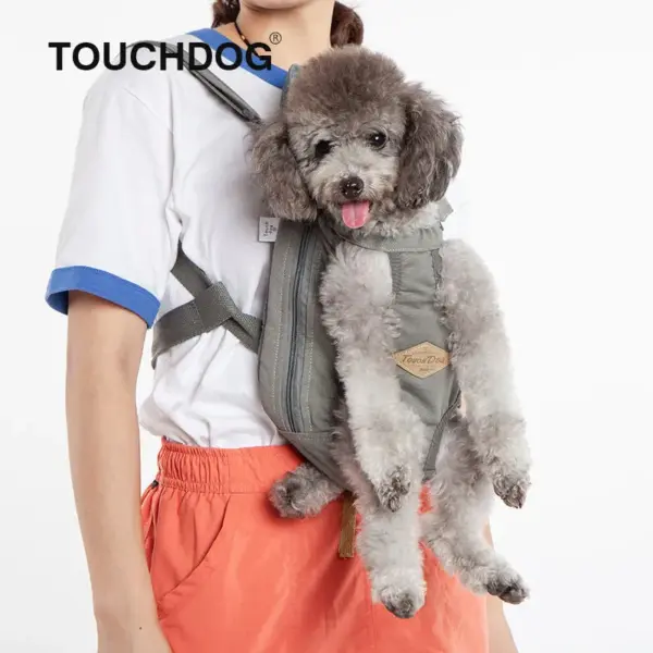 Touchdog 'Wiggle-Sack' Fashion Designer Front and Backpack Dog Carrier - Image 3